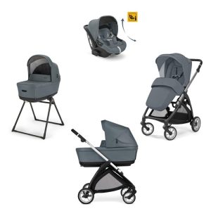 INGLESINA SISTEMA QUATTRO ELECTA ( TELAIO ESCLUSO ) GREY - ING SYS/QUAT/ELEC/RC/UNG