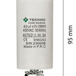 CONDENSATORE X MOTORI MONOFASE 40.00MF - VEA MG8400