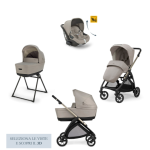 INGLESINA ELECTA TRIO SISTEMA 4 BATTERY BEIGE (telaio escluso) - ING SYS/QUAT/ELEC/RC/BTB