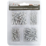 SET 100 RIVETTI ASSORTITI - GBT EM281