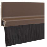 Base porta KOMBO a spazzola da incollare marrone - GBT STOP001M