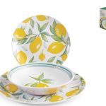 SERVIZIO DI PIATTI COPE CLAIRE 18 PEZZI ( 6 PIANI - 6 FONDI -6 FRUTTA ) - PEO 8897100