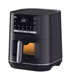 FRIGGITRICE AD ARIA BRAUN MULTIFRY 5 REALOVEN TECHNOLOGY 3 IN 1 2000W 20 PROGRAMMI FRIGGE GRIGLIA E CUOCE CON FINESTRA DI CONTROLLO COPPOLAVINCENZO SRL NAPOLI - DEL HF5075IBK
