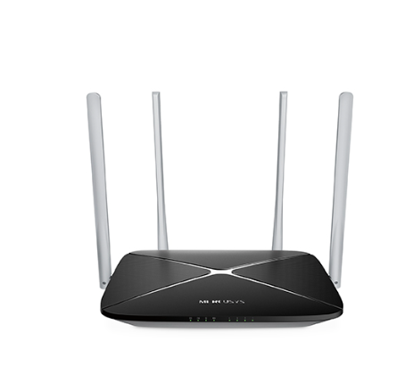 ROUTER WIRELESS DUAL BAND AC1200 WI FI FINO A 1200MBPS CON 4 ANTENNE COPERTURA ESTESA COPPOLA VINCENZO SRL NAPOLI - FOC AC12