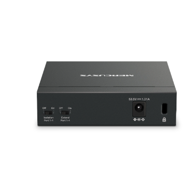 SWITCH DESKTOP 5 PORTE GIGABIT DI CUI 4 POE+ - FOC MS105GP